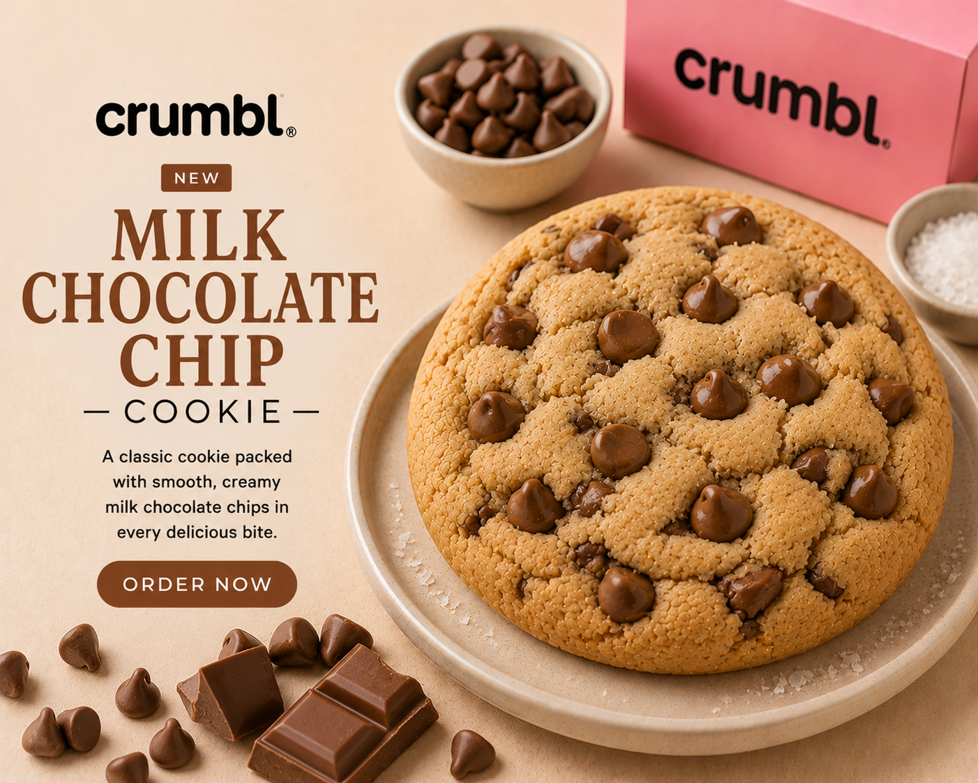 Milk Chocolate Chip Cookie