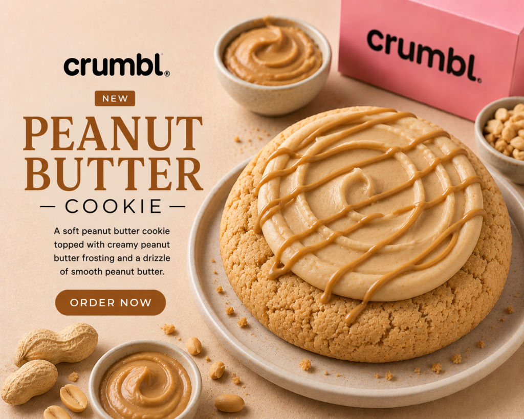 peanut butter crumbl cookie