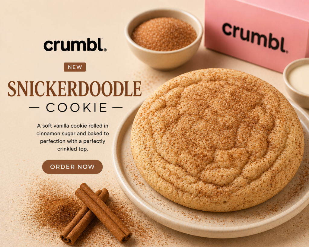 snickerdoodle crumbl cookie