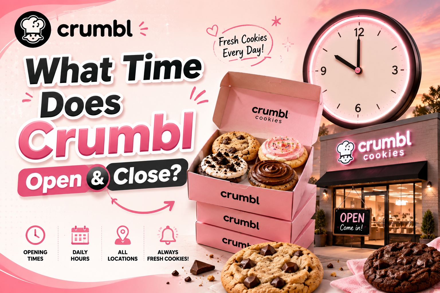 Crumbl Hours
